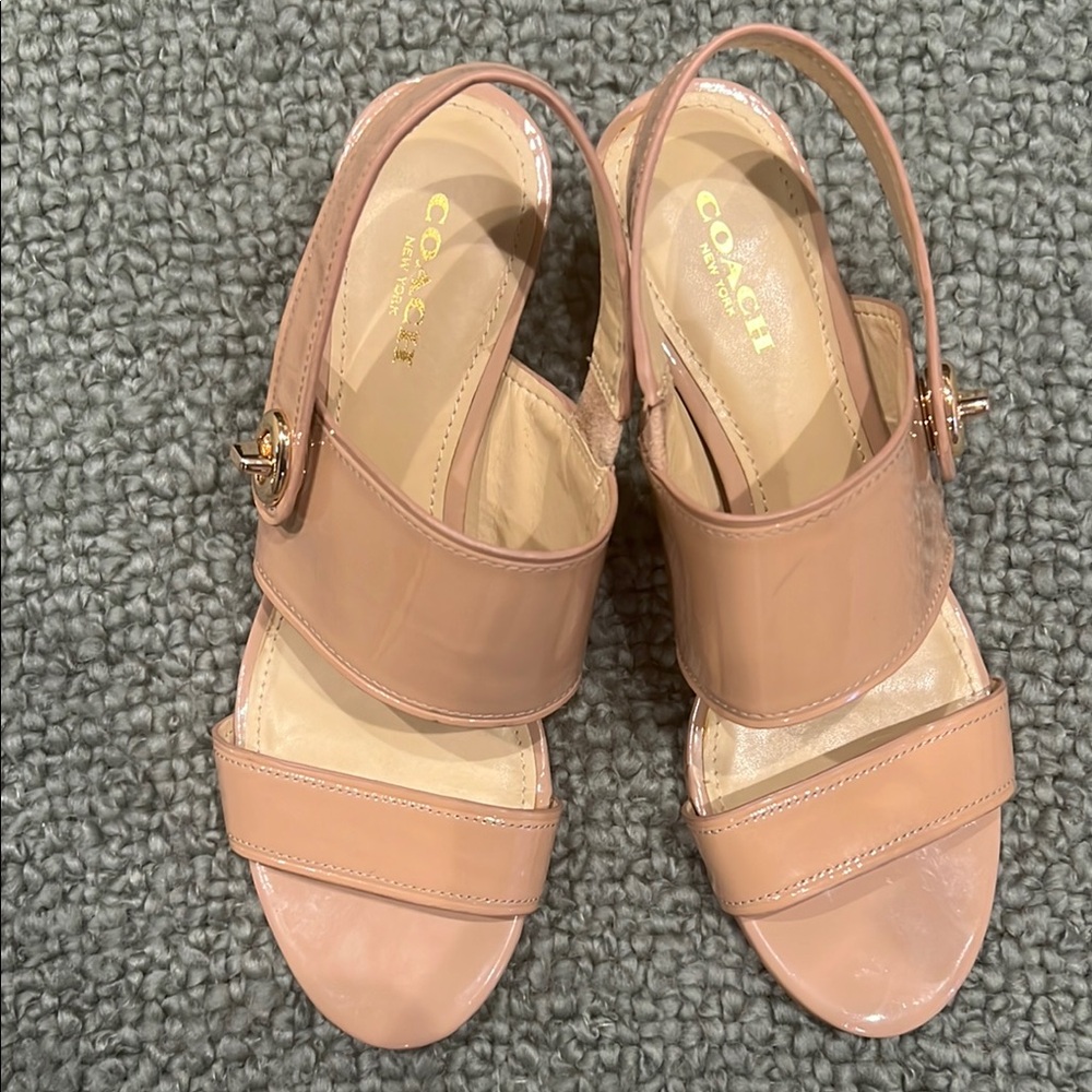 Coach Women's Tan Sandals Marla